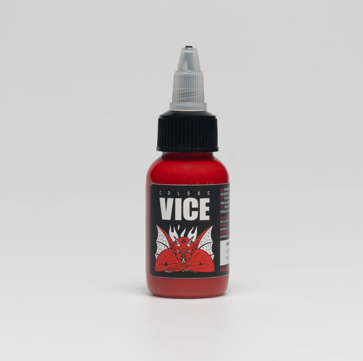Tinta para Tatuajes Vice Colors - Redbenga 1 oz