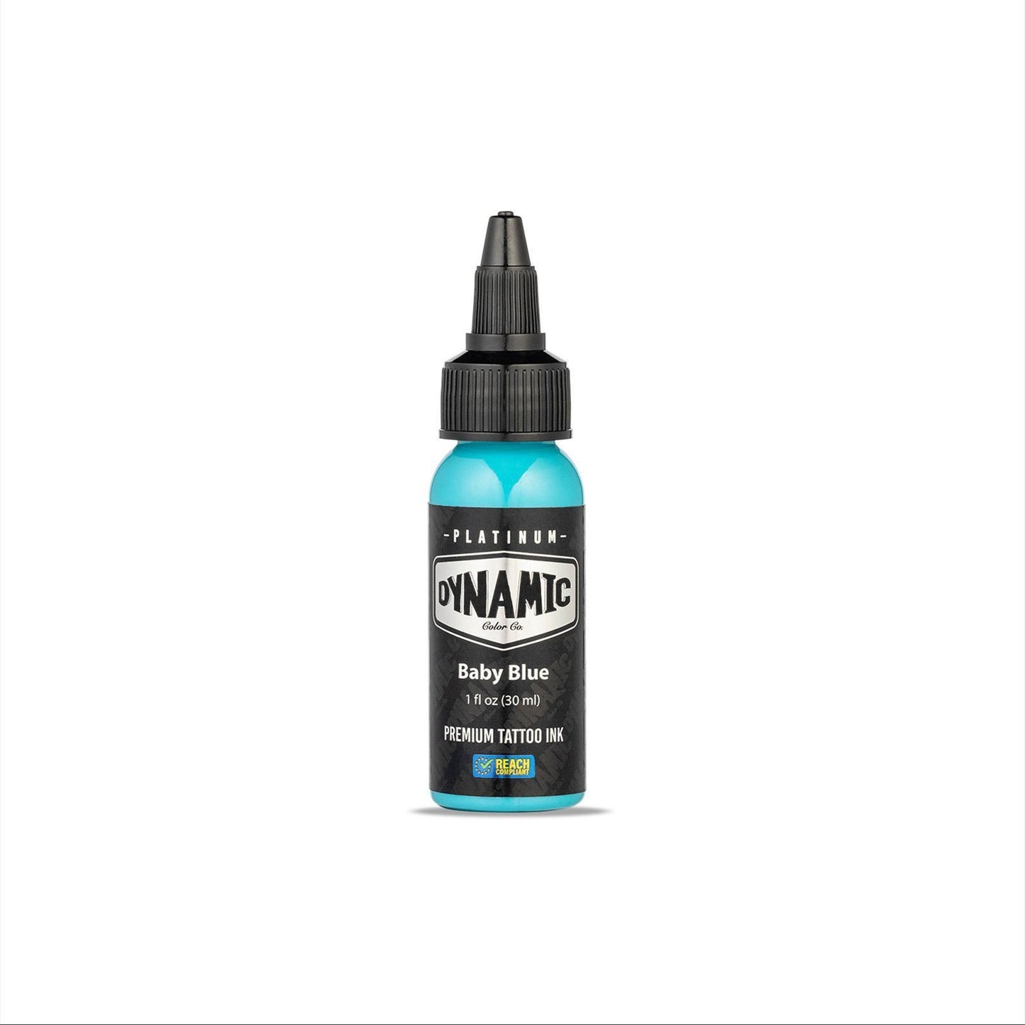 Foto de Tinta Dynamic Platinum Baby Blue 30 ml en Viking Tattoo Shop, el mejor equipamiento para tatuajes.