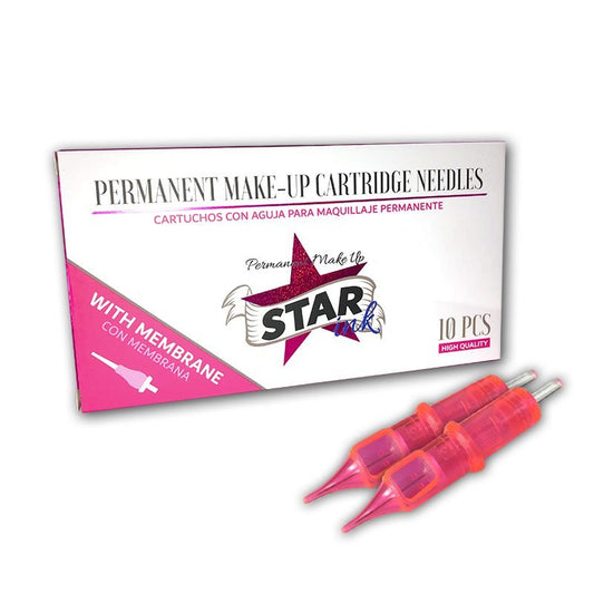 Imagen de alta calidad de 08 07RS Cartuchos Star-Ink MakeUp (10ud.) en Viking Tattoo Shop, ideal para tatuadores exigentes.