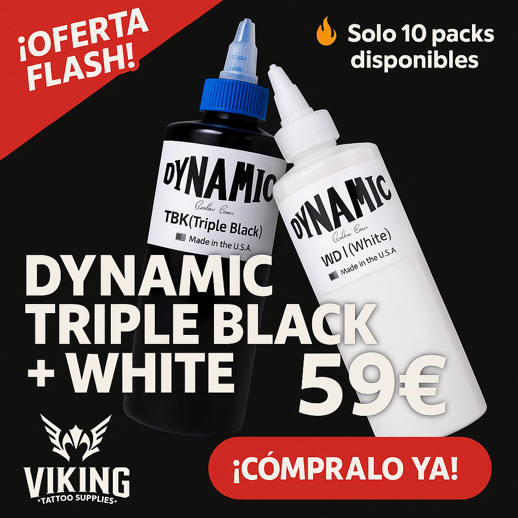 Dynamic Triple Black + Dynamic White Hasta Agotar Stock!