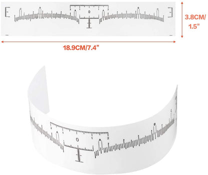 EYEBROW ADHESIVE RULER 