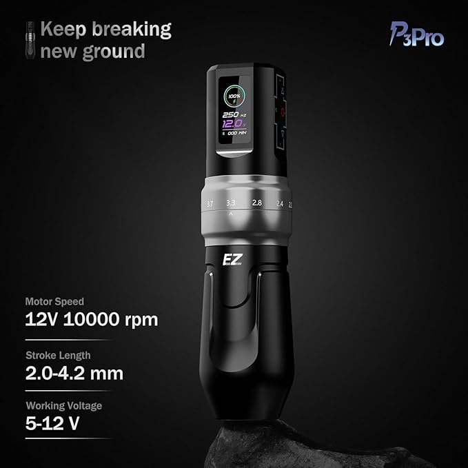 Kit de Máquina de Tatuaje EZ P3 Pro