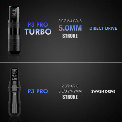 PEN P3 PRO TURBO EZ, WIRELESS PEN STROKE ADJUSTABLE 5 MM