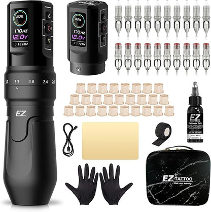 Kit de Máquina de Tatuaje EZ P3 Pro