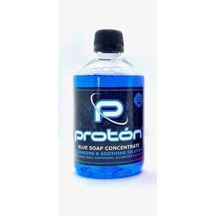 Imagen de BLUE SOAP PROTON CONCENTRADO  - 500ml / 17 Oz disponible en Viking Tattoo Shop, insumos de alta calidad para tatuadores.