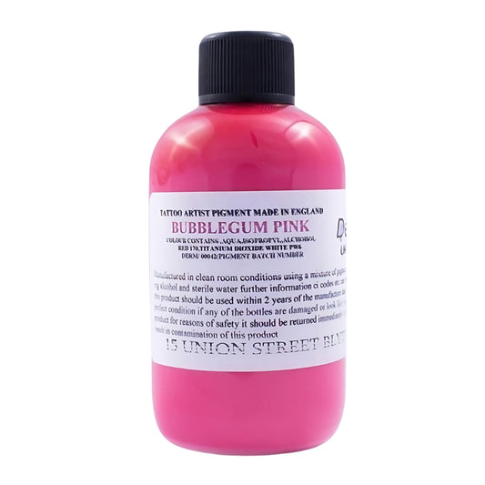 Dermaglo Tinta Bubblegum Pink 50 ml – Alta Calidad para Tatuajes