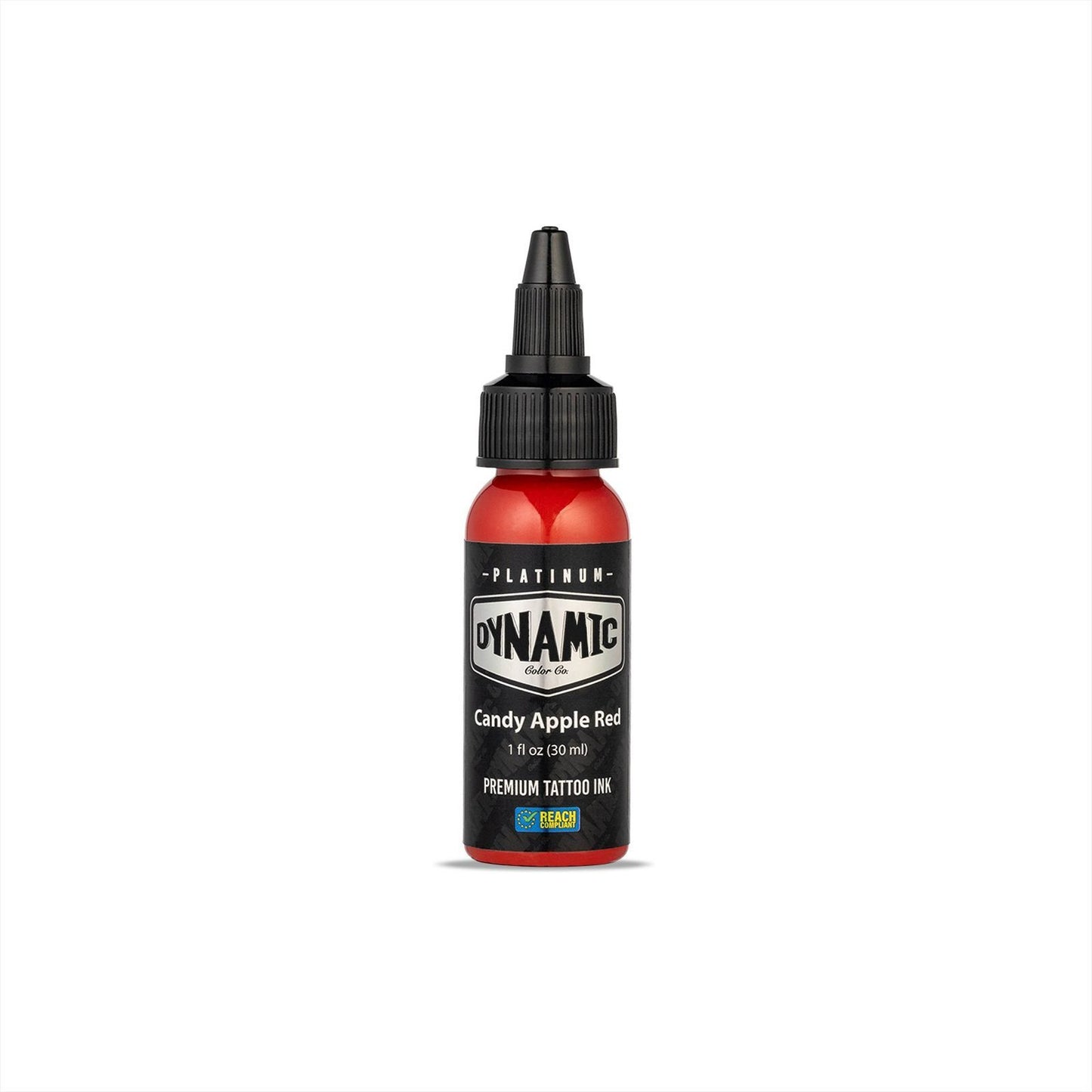 Visualiza Tinta Dynamic Platinum Candy Apple Red 30 ml en Viking Tattoo Shop, herramienta esencial para tatuadores profesionales.