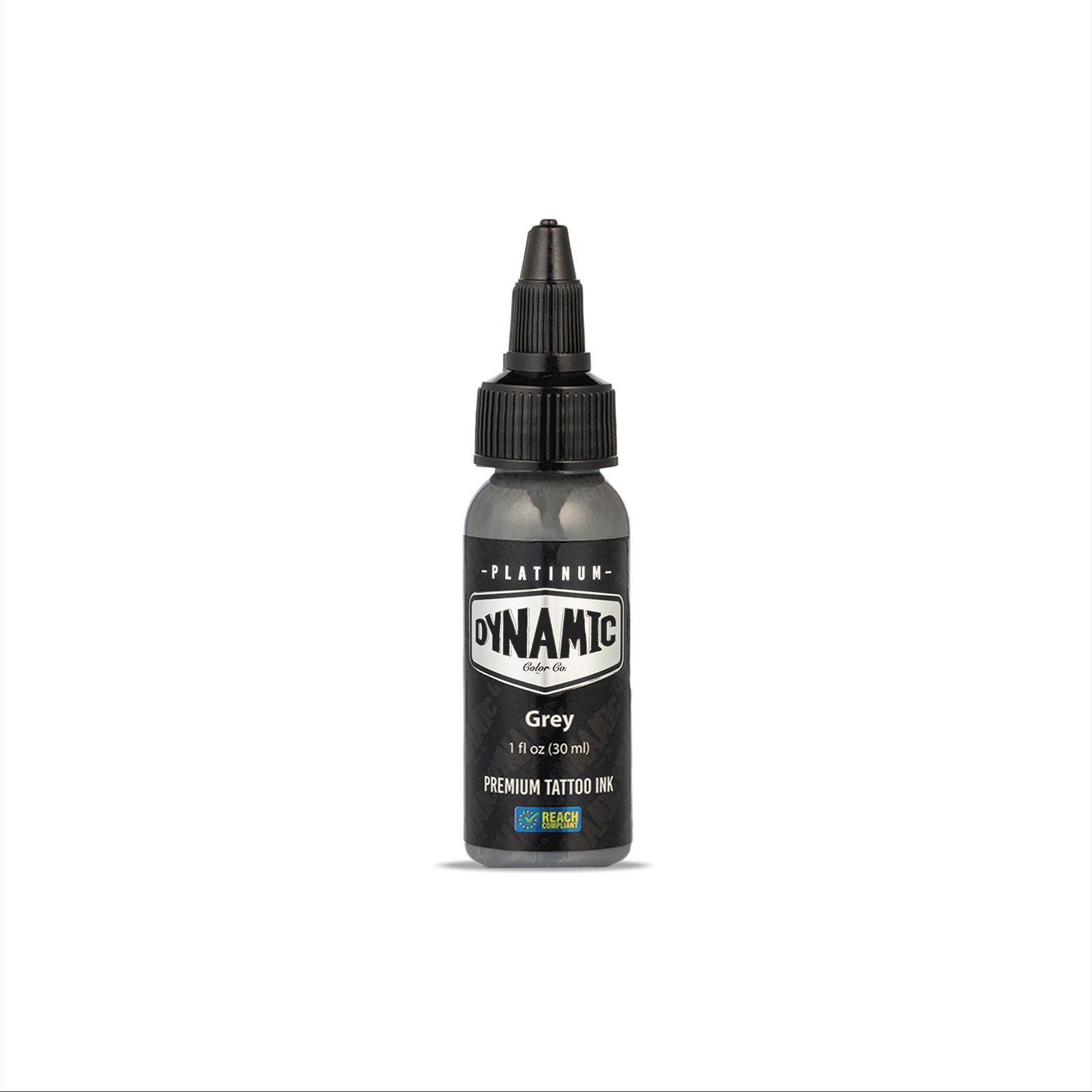 Visualiza Tinta Dynamic Platinum Grey 30 ml en Viking Tattoo Shop, herramienta esencial para tatuadores profesionales.