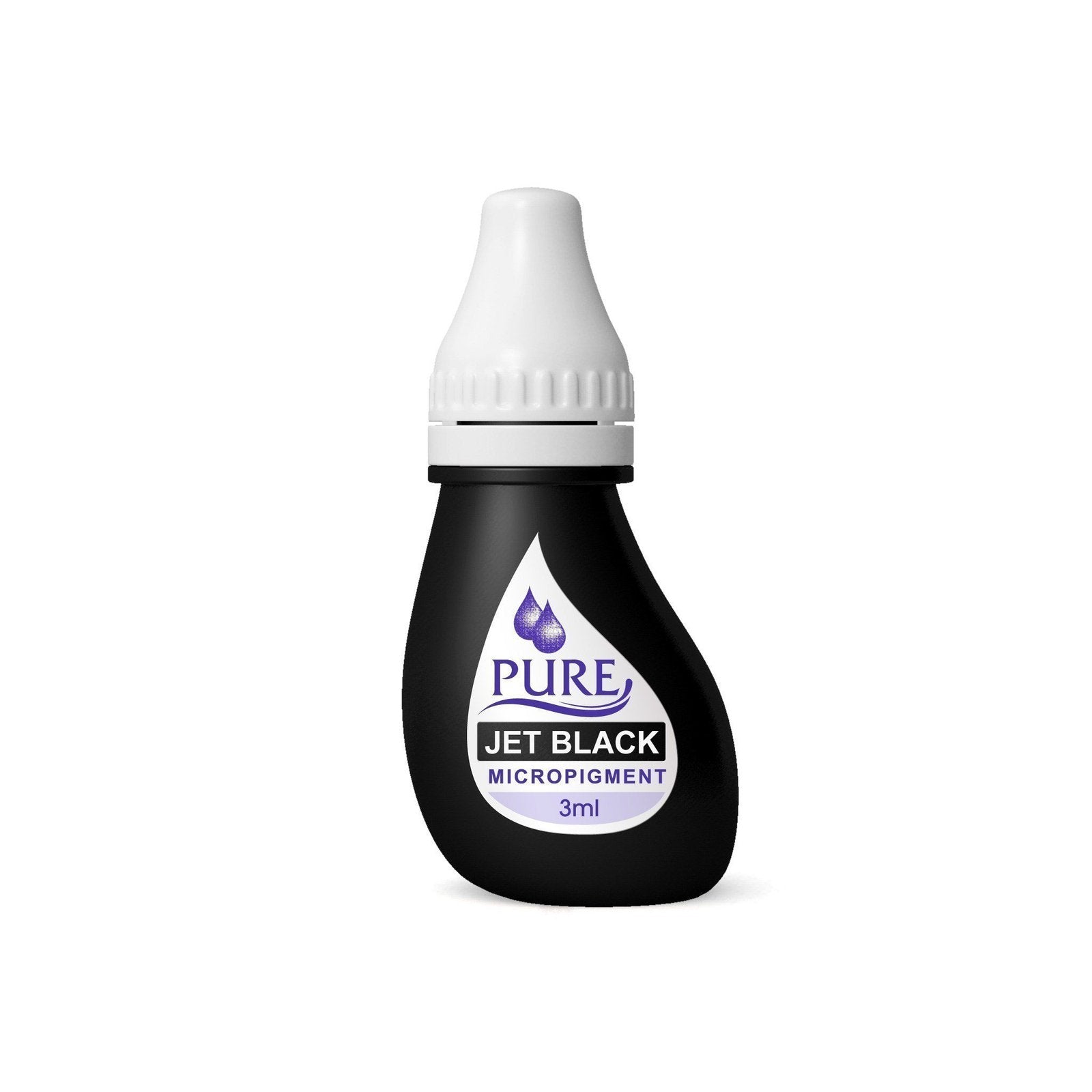 Imagen de PURE JET BLACK (3ml) disponible en Viking Tattoo Shop, insumos de alta calidad para tatuadores.