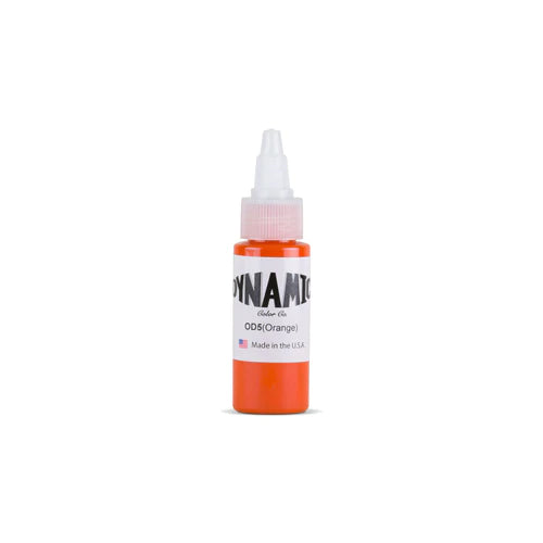 Visualiza Dynamic - Orange 1oz en Viking Tattoo Shop, herramienta esencial para tatuadores profesionales.