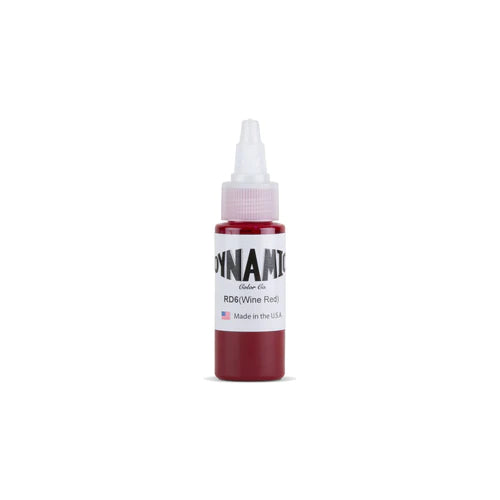 Visualiza Dynamic - Wine Red 1 oz en Viking Tattoo Shop, herramienta esencial para tatuadores profesionales.