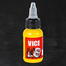 Tinta para Tatuajes Vice Colors - Amarillo 1 oz