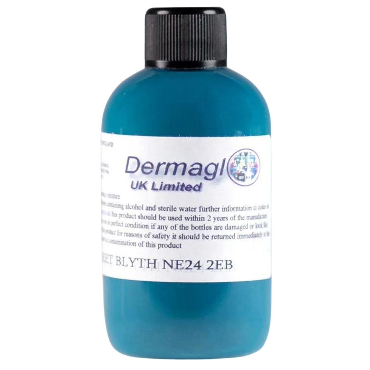 Dermaglo Tinta Turquoise 50 ml – Alta Calidad para Tatuajes