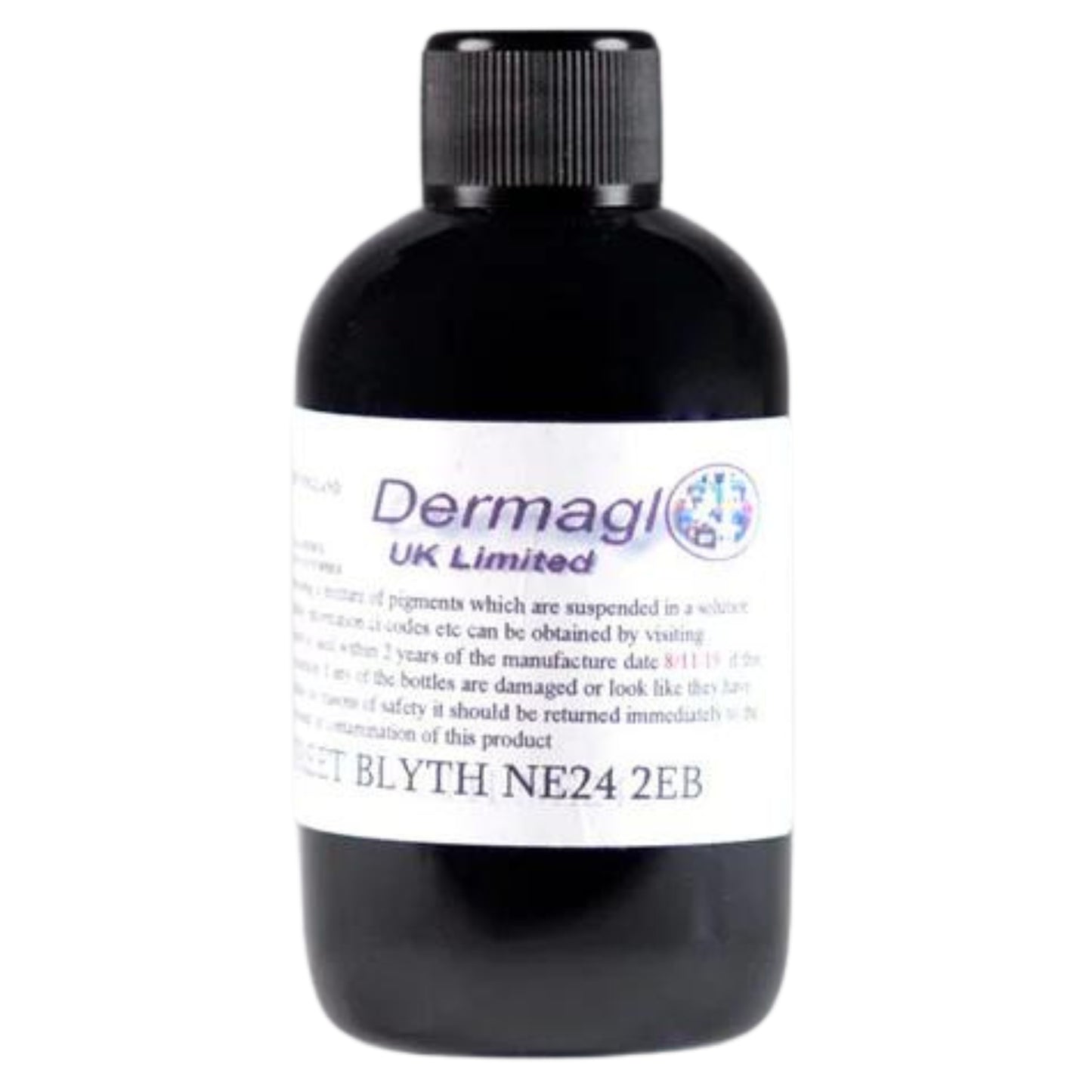 Tinta Black Dermaglo 50 ml – Negro Intenso para Tatuajes Definidos y Duraderos