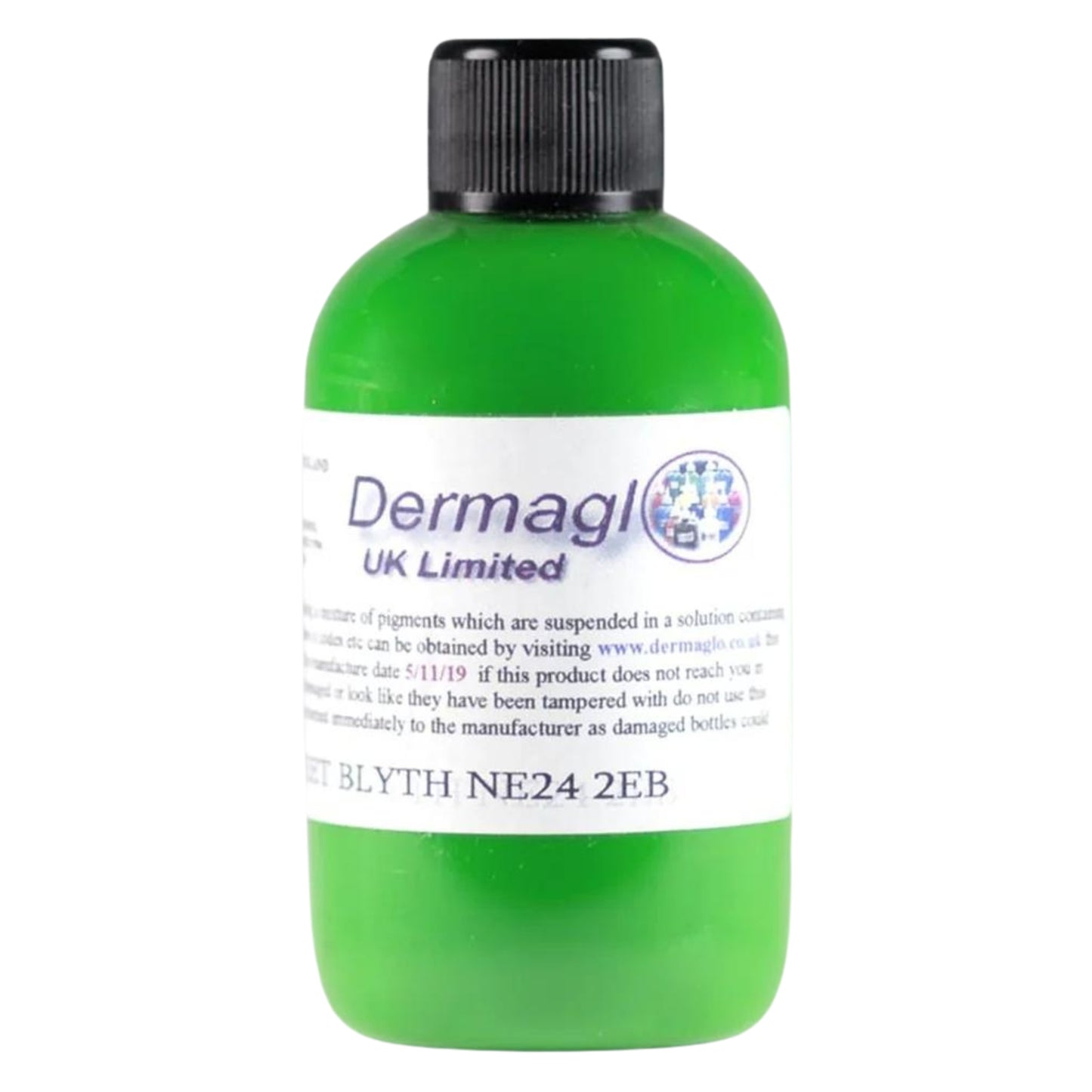 Tinta Lime Green Dermaglo 50 ml – Verde Lima Vibrante para Toques de Color Atrevidos