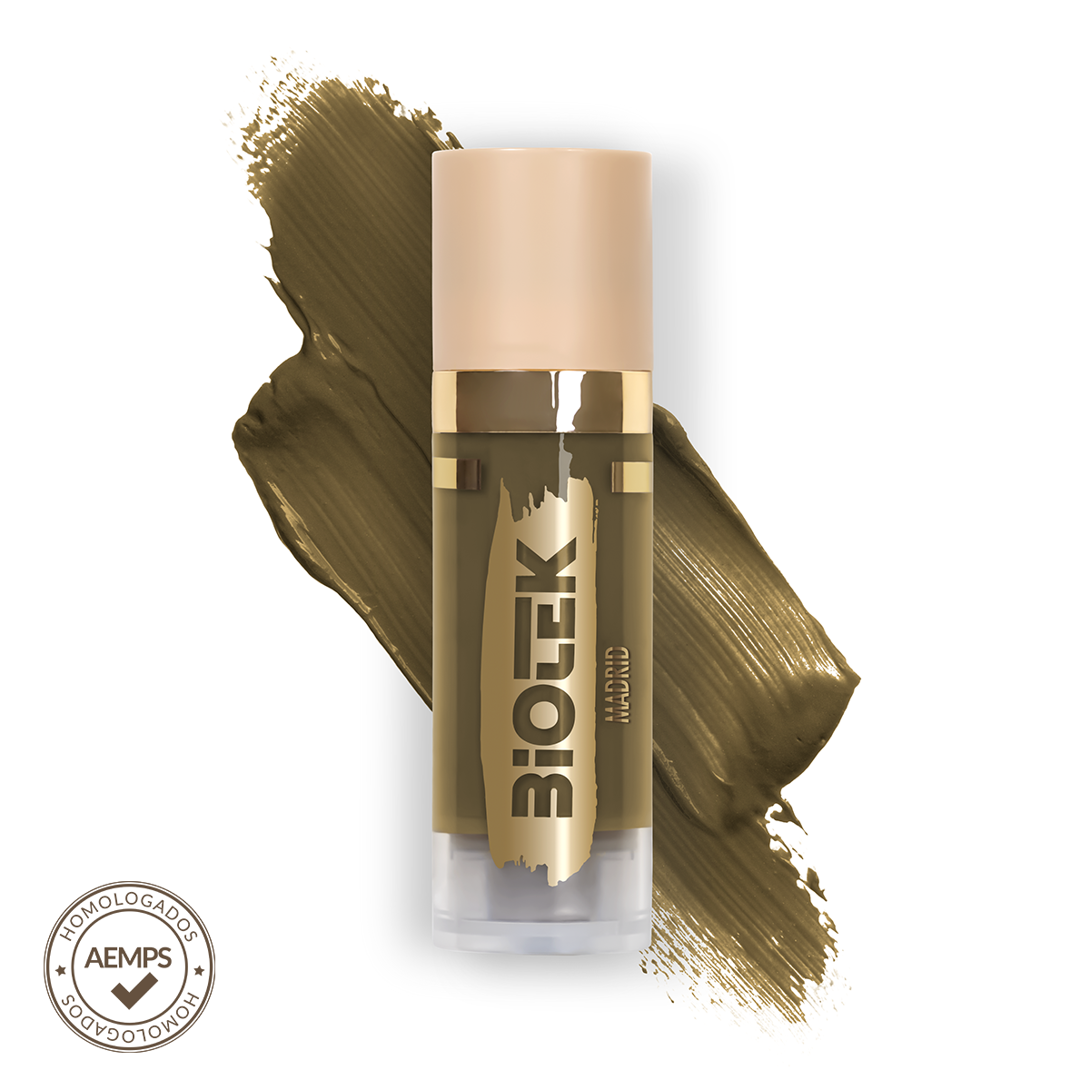 Pigmento Biotek Madrid - Marrón Claro Frío para Cejas - 7ml | Maquillaje Permanente