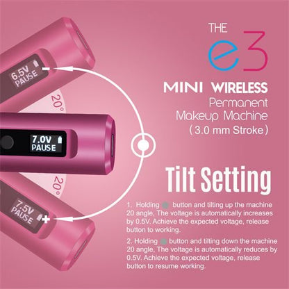 SOULNOVA E3 MINI WIRELESS - MICROPIGMENTAÇÃO 