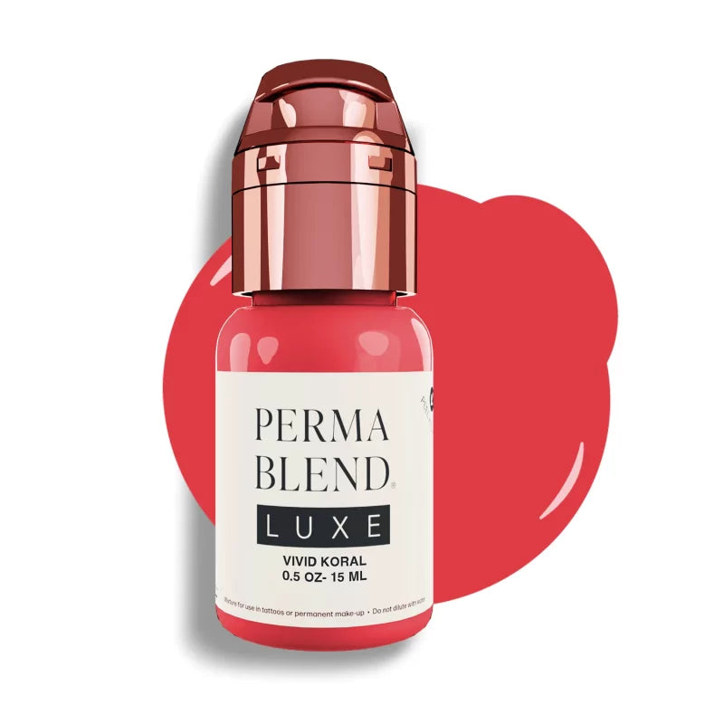 Perma Blend LUXE Vivid Koral 15ml - Pigmento PMU para Labios