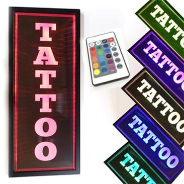 Imagen de alta calidad de DISPLAY-LED Vertical - TATTOO en Viking Tattoo Shop, ideal para tatuadores exigentes.