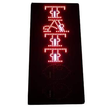 TATTOO sign with LED lights