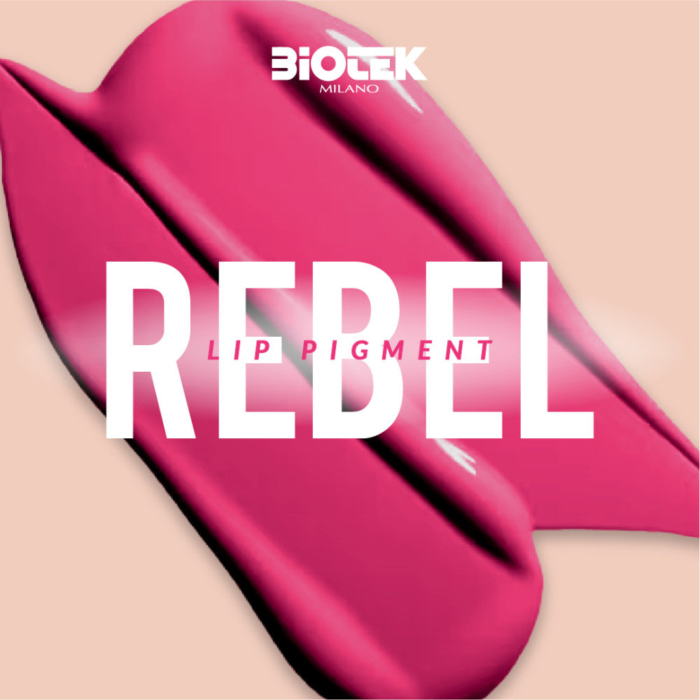 Pigmento Biotek Rebel - Rojo Intenso para Labios - 7ml | Maquillaje Permanente