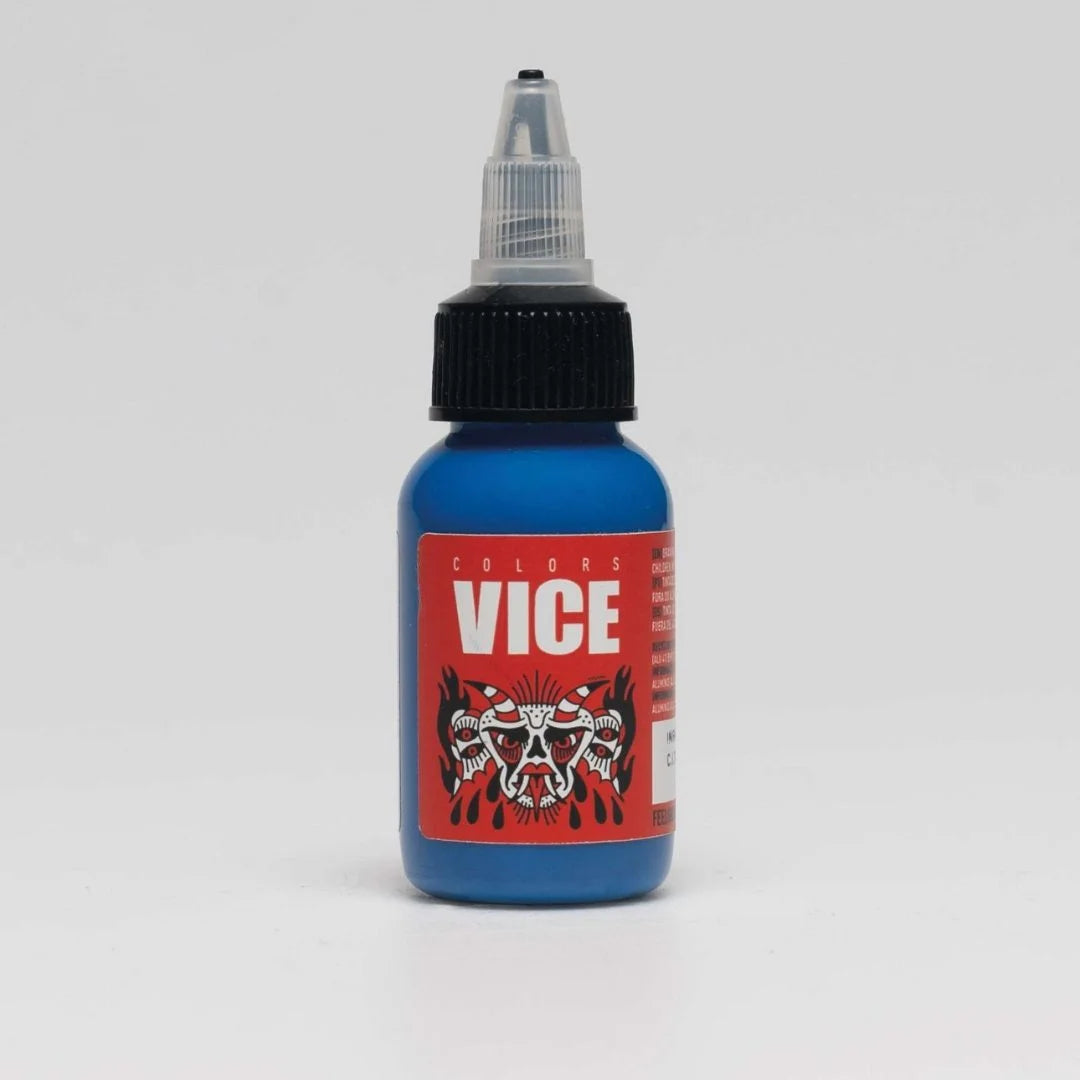 Tinta para Tatuajes Vice Colors - PITUFO BLUE 1 oz